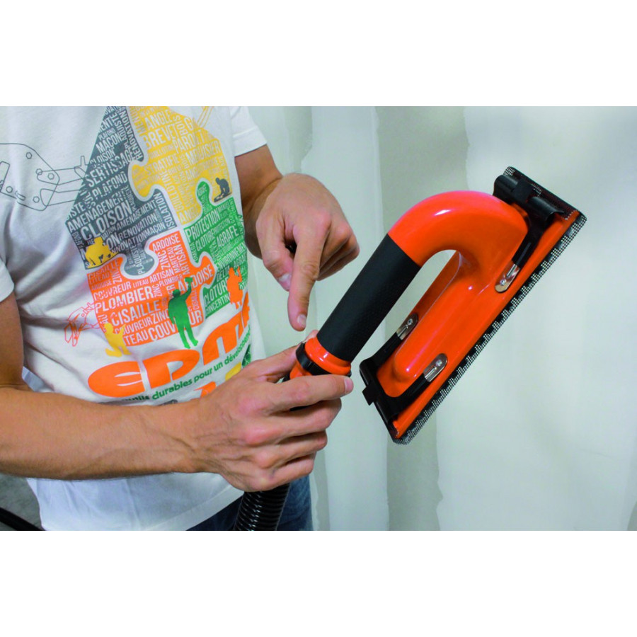 CLEAN SANDER Pole sander adaptable on vacuum cleaner EDMA