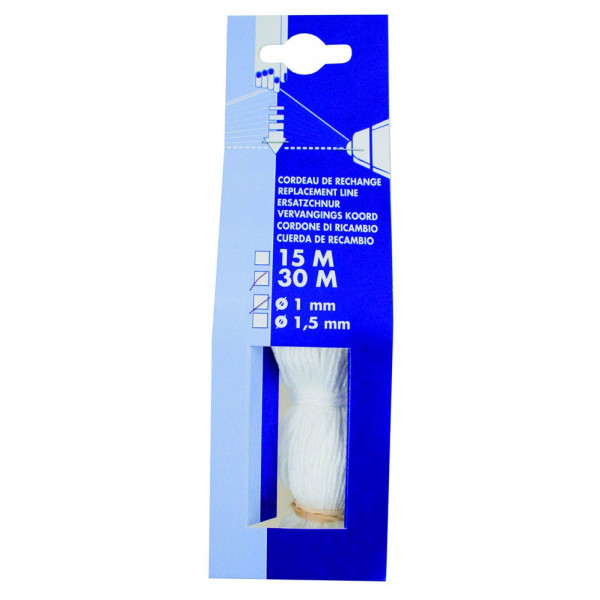 Ø 1 MM BRAIDED SPARE ROPE FOR FAST LINE AND ALU LINE