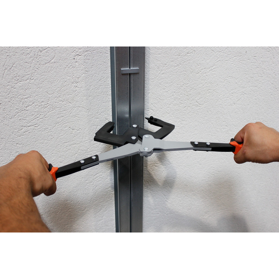 TWIN PROFIL® Pinza para unir montantes recto/verso EDMA TWIN PROFIL® Pinza para unir montantes recto/verso EDMA