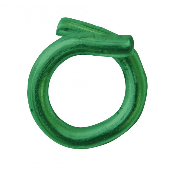OMEGA 20 STAPLES - Galva green PVC coated - 1000 pcs