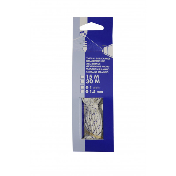 1.5 MM BRAIDED SPARE ROPE FOR ROOF LINE 30 M & CROSS LINE 30 M 1.5 MM BRAIDED SPARE ROPE FOR ROOF LINE 30 M & CROSS LINE 30 M