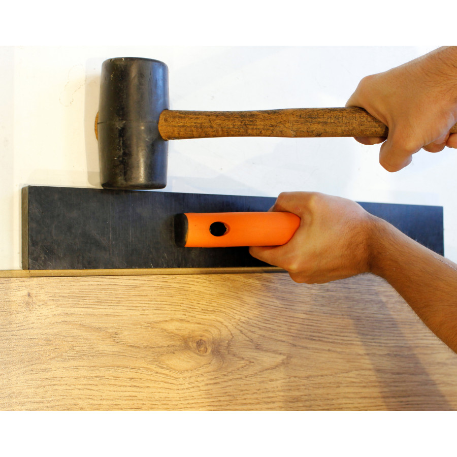 Bloc De Frappe Pour Parquet - Outil Pour Lame De Parquet Stratifié/bois, 3 Bords Adaptés - 5