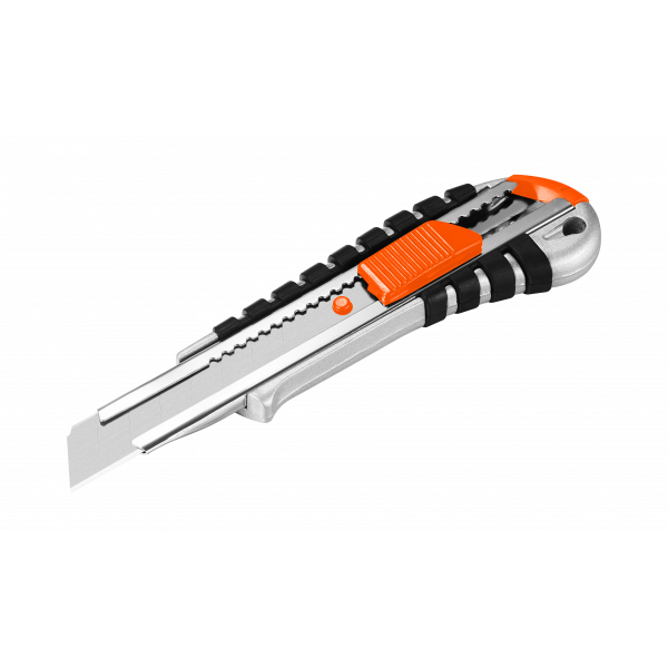 SNAP OFF KNIFE WITH ZINC-ALLOY BODY - 18 mm SNAP OFF KNIFE WITH ZINC-ALLOY BODY - 18 mm