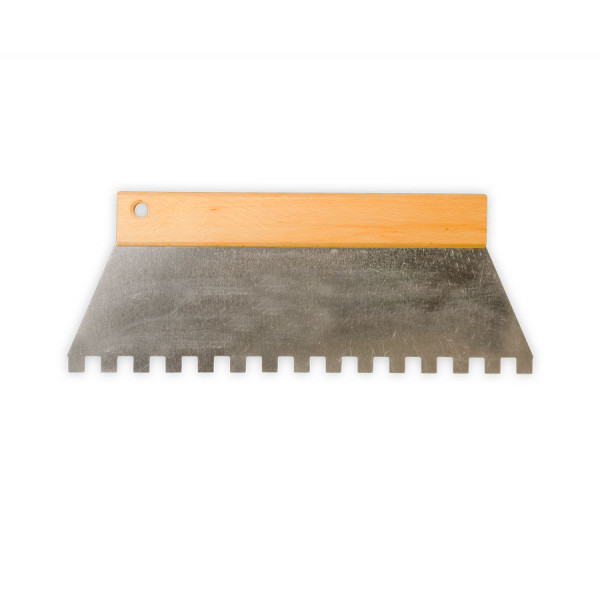 NOTCHED SPREADER - 300 mm - 10 x 10 mm