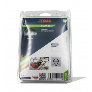 DELTA 30 STAPLES - Galva A - 500 pcs