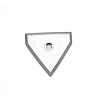 SPARE BLADE FOR TRIANGULAR PAINTER'S SCRAPER