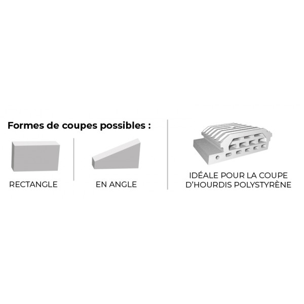 EDMA ARCHE DE DÉCOUPE AU FIL CHAUD - Pour polystyrène